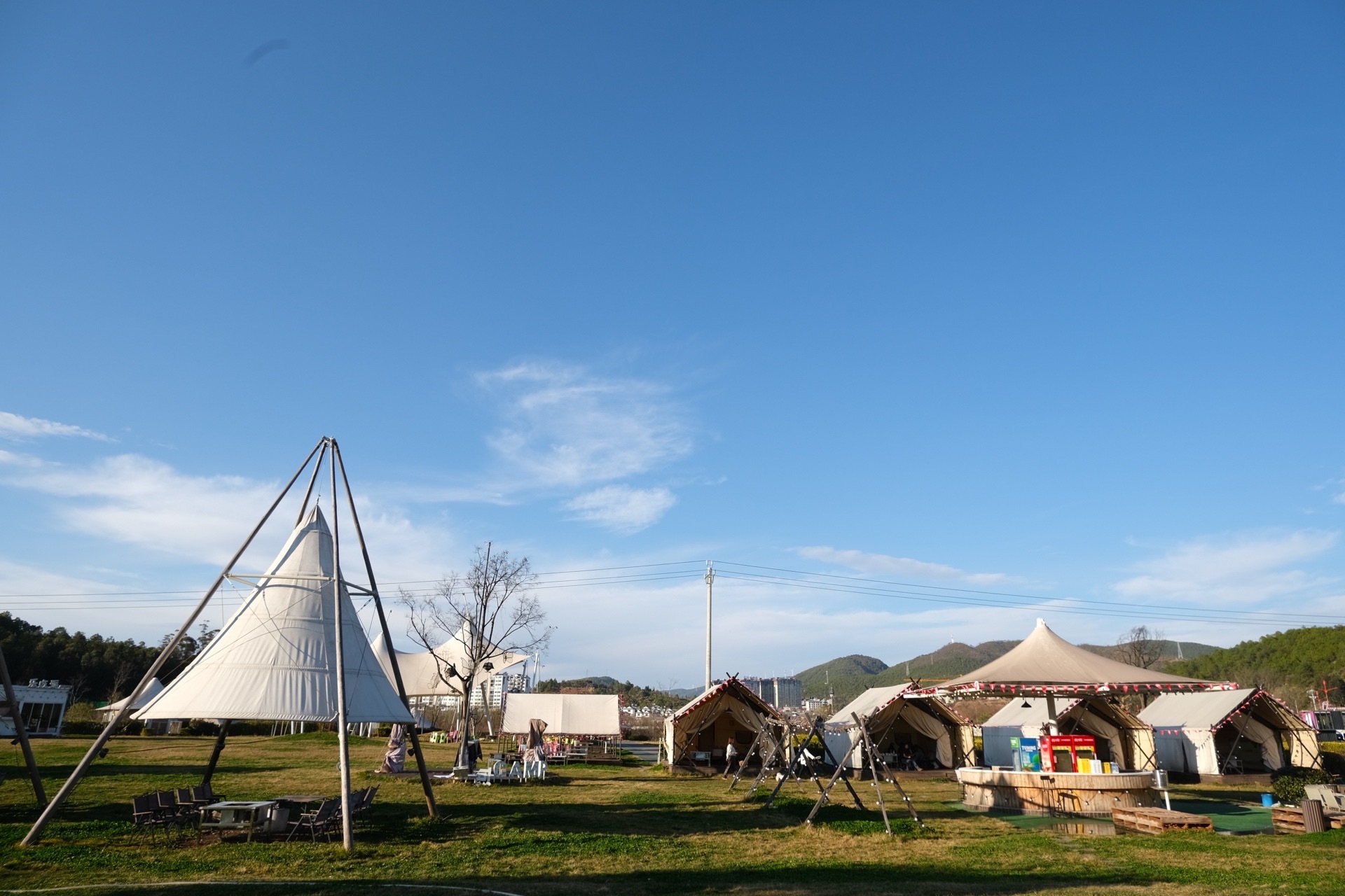 星河房车露营基地。李薇薇 摄